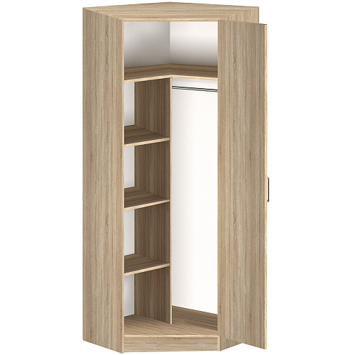 8.05 Шкаф угловой для одежды с зеркалом