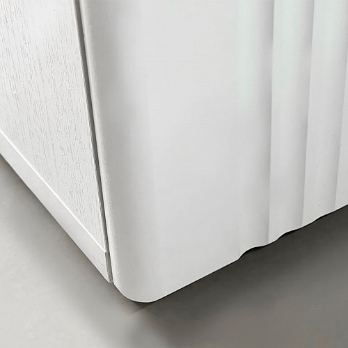 Шкаф двухдверный Ева 102.01 белое дерево/белый матовый