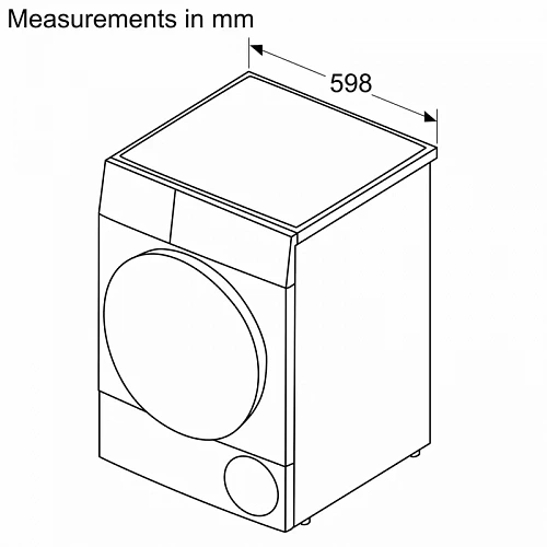 Сушильный автомат BOSCH WQG1420AME