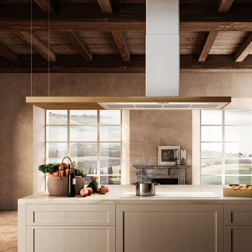 Вытяжка ELICA BIO ISLAND WH/A/120X53 ROVERE-PRF0148081A