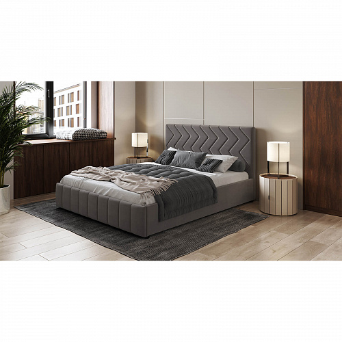 Кровать с подъемным механизмом Милана 1800х2000 Tenerife espresso