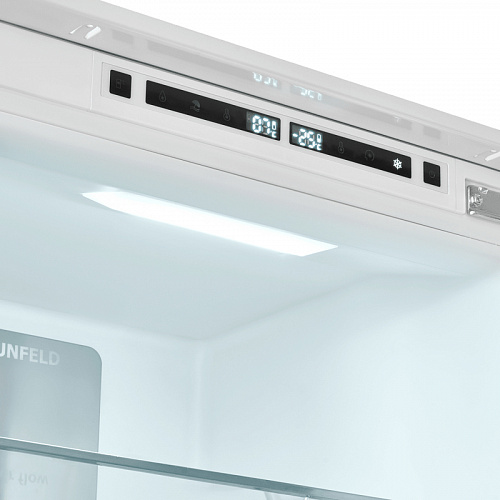 Встраиваемый холодильник MAUNFELD MBF177NFWHGR Inverter