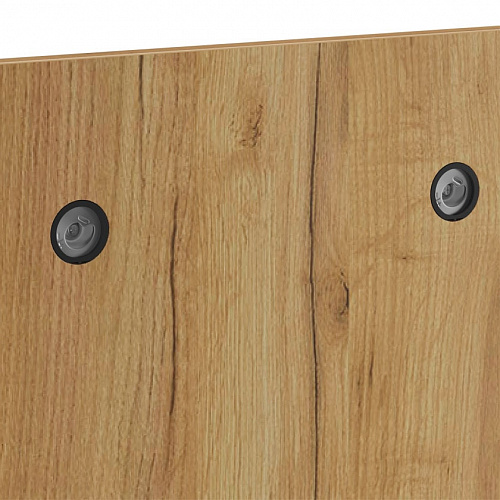 Вешалка 3 Бодрум дуб крафт золотой