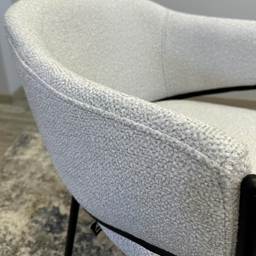 Стул Kenner 308SD черный/серебристый B06