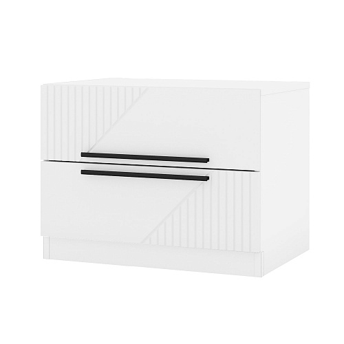 Тумба Палермо Белый/Белый матовый