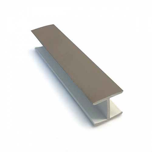 Соединение для цоколя 180 градусов H-100 мм, капучино SoftTouch