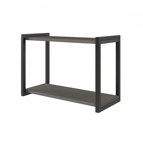 Полка Юниор графит/черный муар