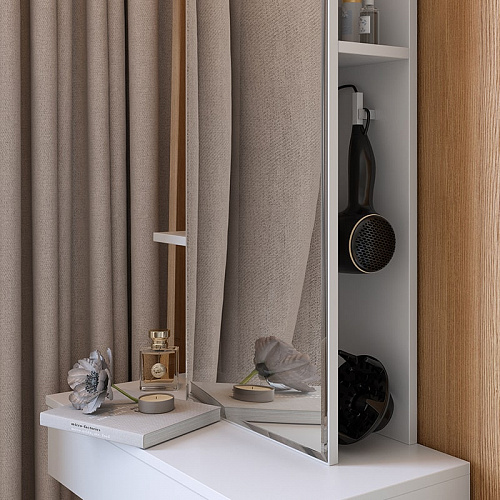 Туалетный столик Мария белый