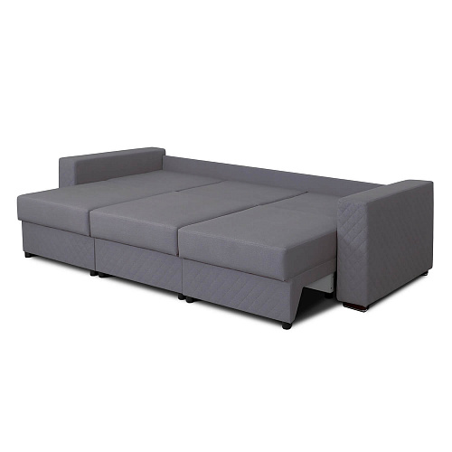 Диван Неаполь 1 Альба темно-серый