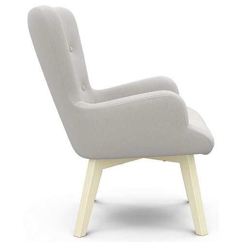 Кресло отдыха Комфорт-7 SENSEY WHITE SAND/Бесцветный