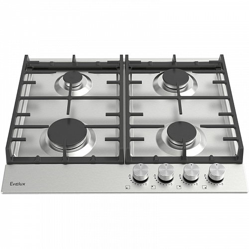 Встраиваемая варочная панель газовая EVELUX HEG 600 X
