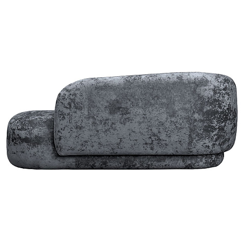 Софа Саваж PLUSH GRAPHITE левая