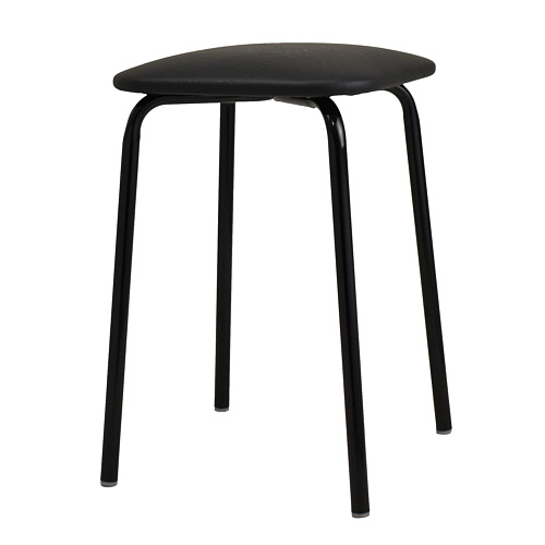 Табурет Вега черный/Стандарт 24