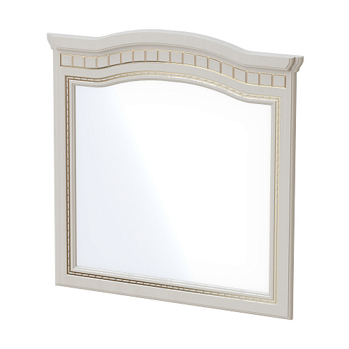 Спальный гарнитур Николь МГ Ясень жемчужный/Ваниль