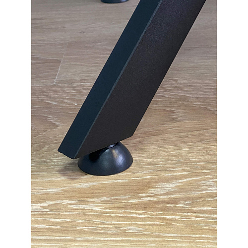 Стол обеденный Kenner DO1200 черный/керамика мрамор черный