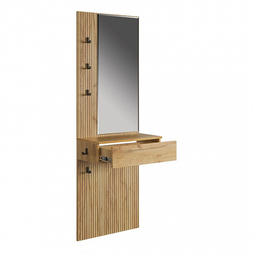 Зеркало Бодрум дуб крафт золотой