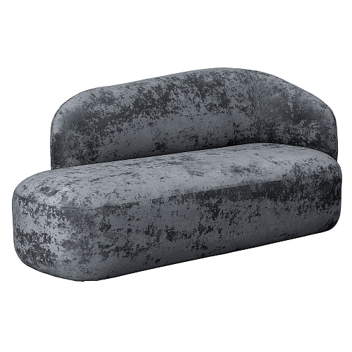 Софа Саваж PLUSH GRAPHITE левая