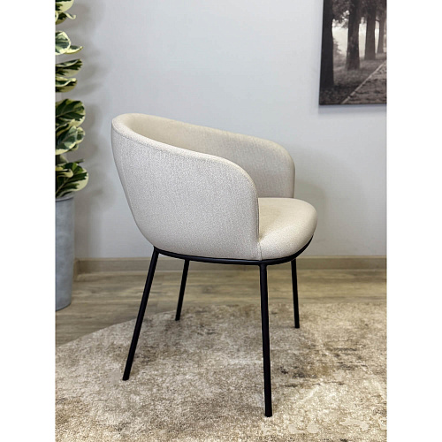 Стул Kenner 313SD черный/бежевый E30