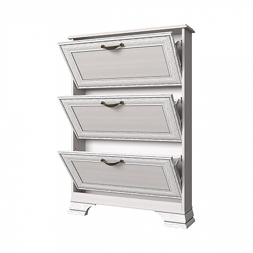 Тумба для обуви 3D TIFFANY Вудлайн кремовый