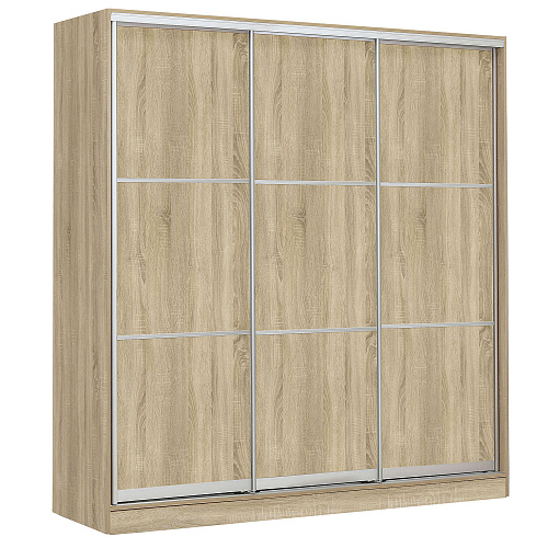 Шкаф-купе 3-х дверный 2020х590 ВАРИАНТ 3 Дуб сонома