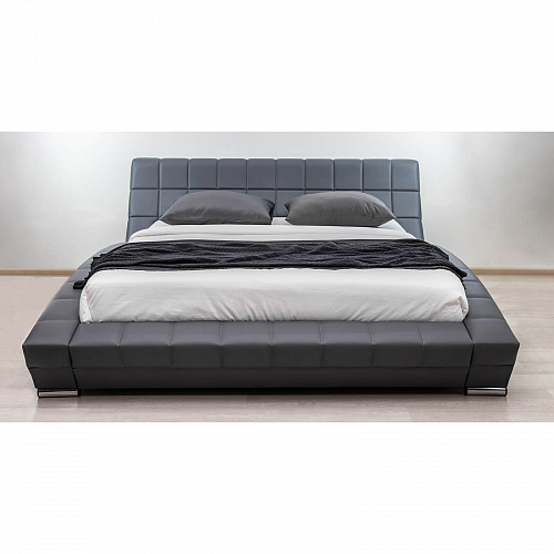 Кровать Оливия 1600х2000 Марика 485 серый