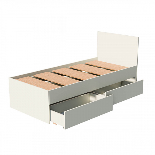 Кровать односпальная Мори КРМЯ 900х2000 Сатин