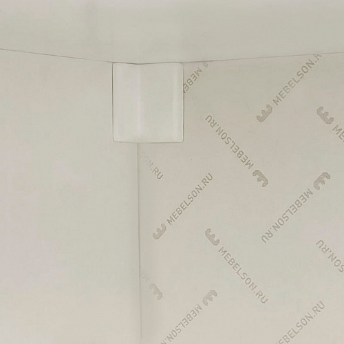 Антресоль двухдверная Зефир 118.01 белое дерево/пудра розовая (эмаль)