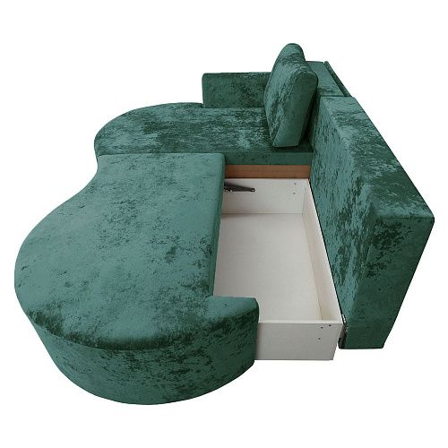 Угловой диван Каир (правый) PLUSH DUSTY GREEN