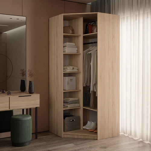 Шкаф угловой Локер Сонома