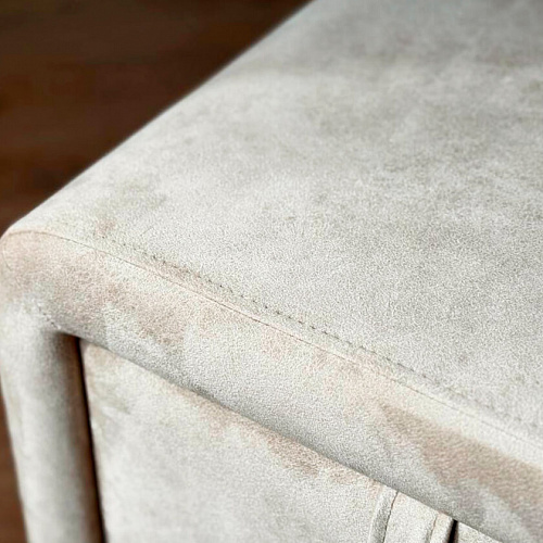 Тумба прикроватная Софи 3 песок алькантара (велюр)