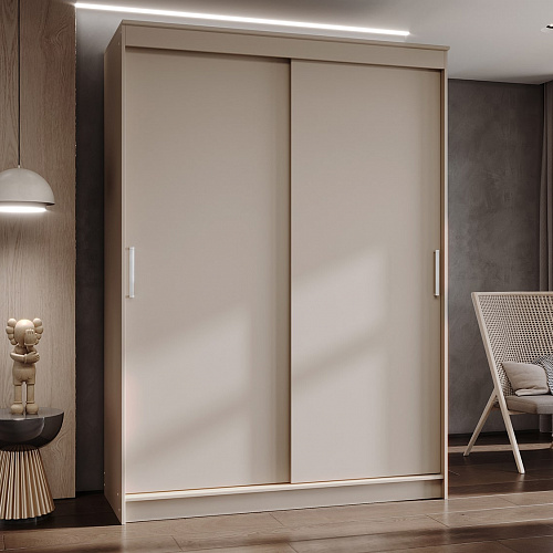 Шкаф-купе ГРАНД 1 1,6 Сатин/Сатин ЛДСП