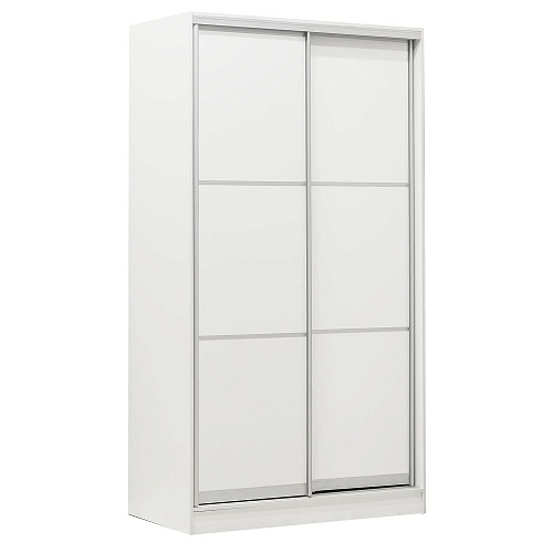 Шкаф-купе 2-х дверный 1210х590 ВАРИАНТ 3 Белый жемчуг