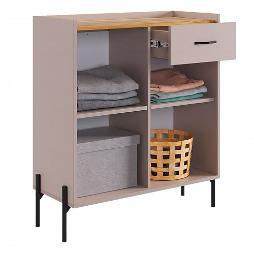 Гостиная Доминика К3 кашемир/дуб крафт золотой