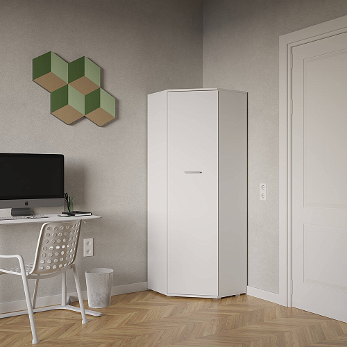 Шкаф угловой НК FUN Белый