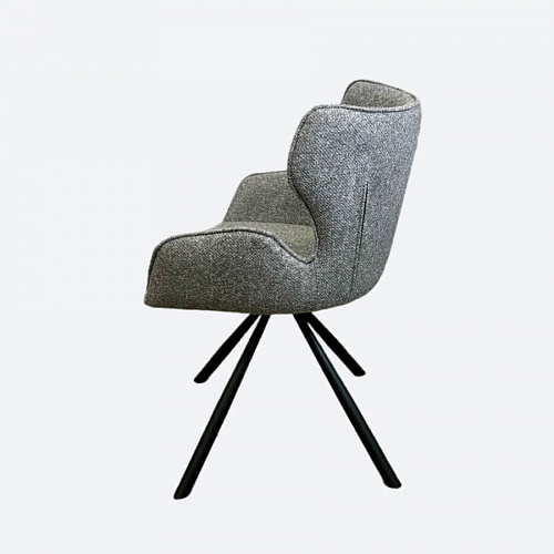 Стул Kenner 311SD черный/серый B12