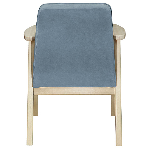 Кресло отдыха Ретро CATANIA DUSTY BLUE/Бесцветный