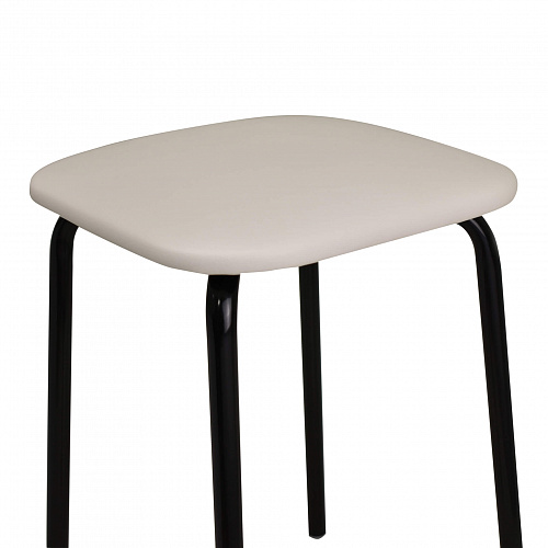 Табурет Вега черный/Стандарт 124