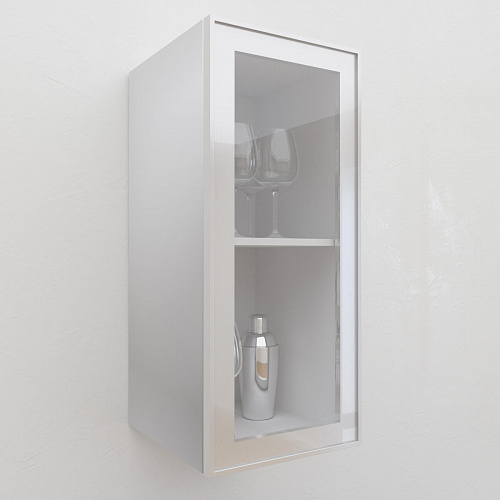 Фасад со стеклом из алюминиевого профиля 300х700