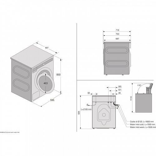 Стиральная машина ASKO W7124XXLW