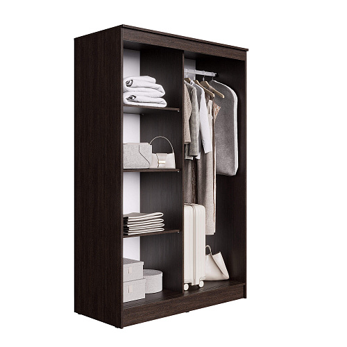 Шкаф-купе ЭЛЕГАНТ 7 Венге/Лоредо