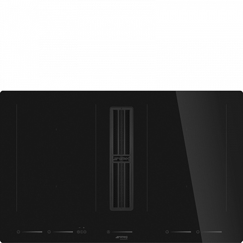 Варочная поверхность со встроенной вытяжкой Smeg HOBD682D2