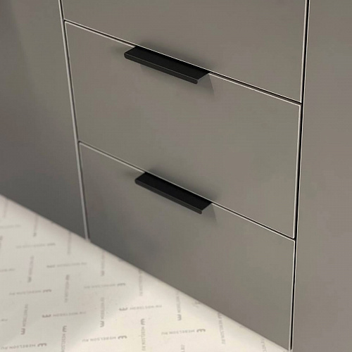 Шкаф трехдверный Адам дуб крафт золотой/графит