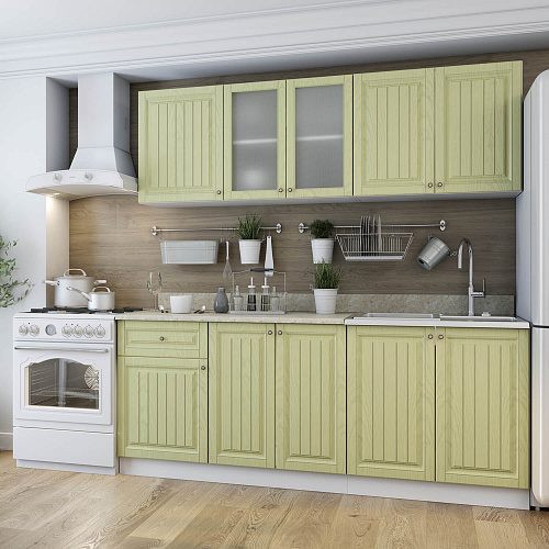 Кухня Хозяюшка 2,0 Фисташка