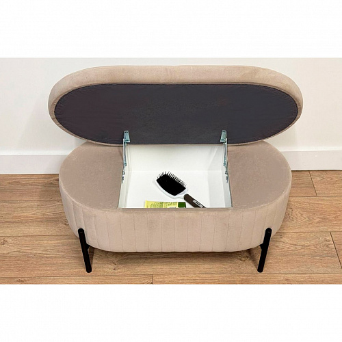 Пуф Винни капучино (велюр)