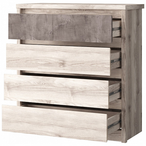 Комод 4S JAZZ Каштан найроби/Оникс