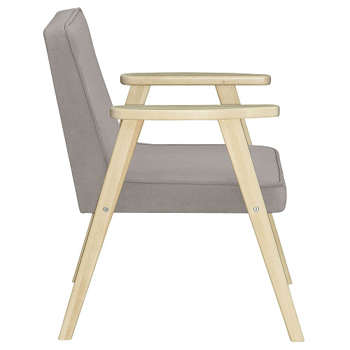 Кресло отдыха Ретро CATANIA SMOKE/Бесцветный