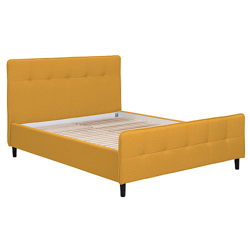 Кровать Эльза 1,6 Венге/SAVANA PLUS YELLOW