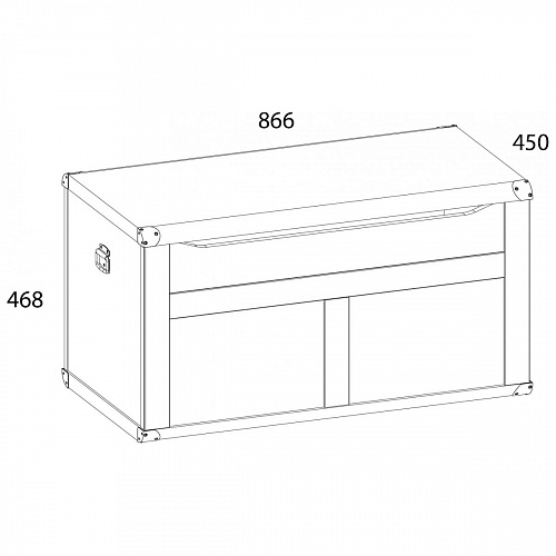 Сундук MAGELLAN Сосна винтаж