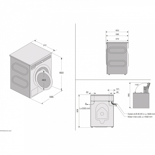 Стиральная машина ASKO W1084BW