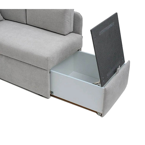 Диван-кушетка Патти 123 Эпик 80 Серый левый